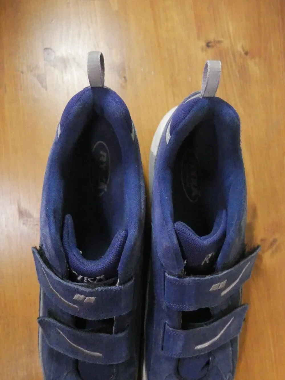 Ryka Sport Walker Comfort Shoes Easy On & Off Suede Walking Womens Sz 8 W